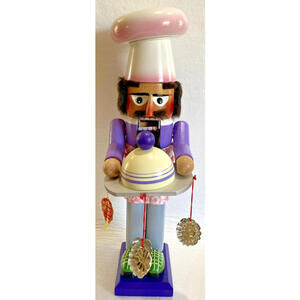 STEINBACH GERMANY PET MICE PASTRY BAKER NUTCRACKER 15" HAND MADE #733